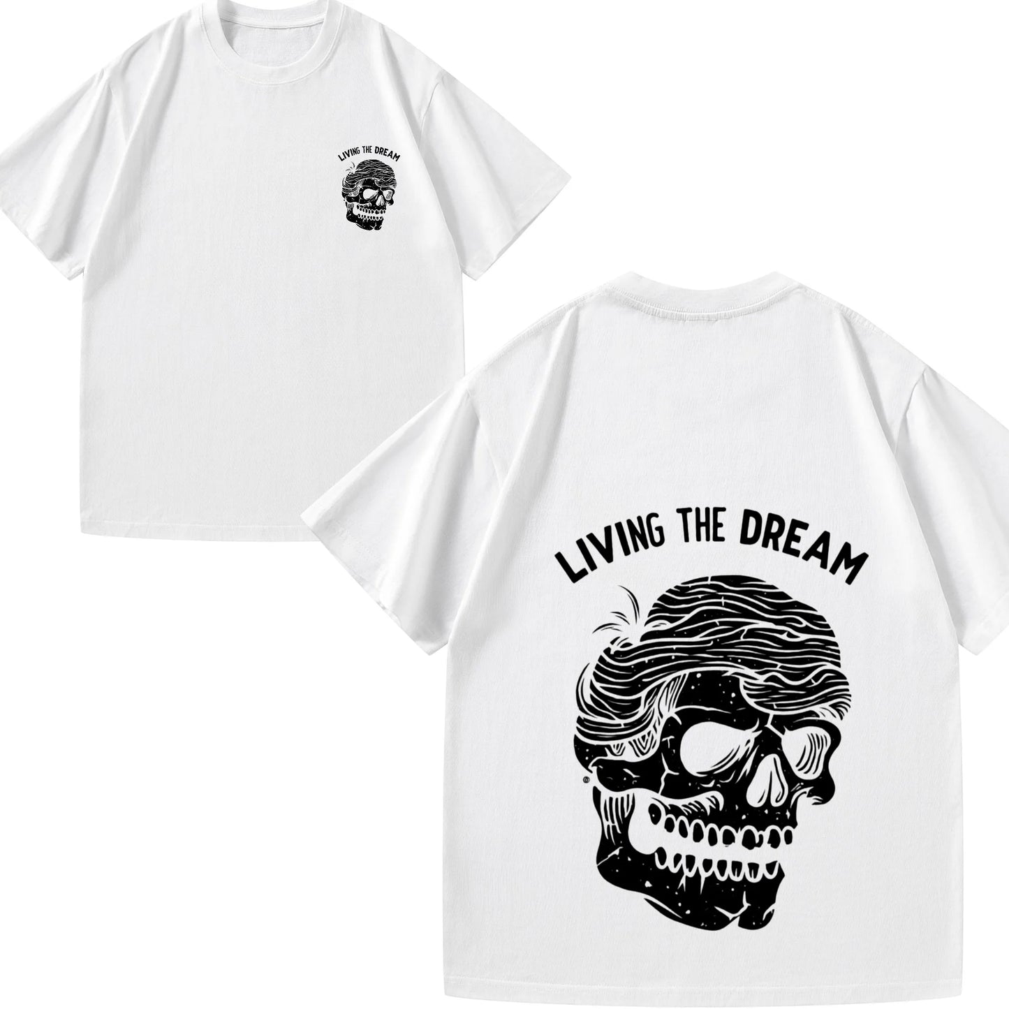 Skull Live the Dream T-Shirt FM