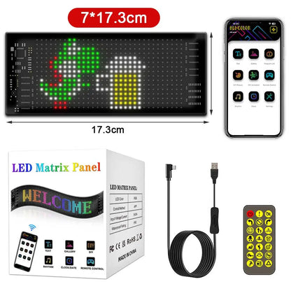 Flexible USB-Powered LED Matrix Panel TS