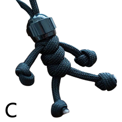 Rope Braided Keychain FM