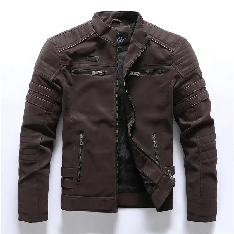Warm Casual Motorcyclist Jacket FM