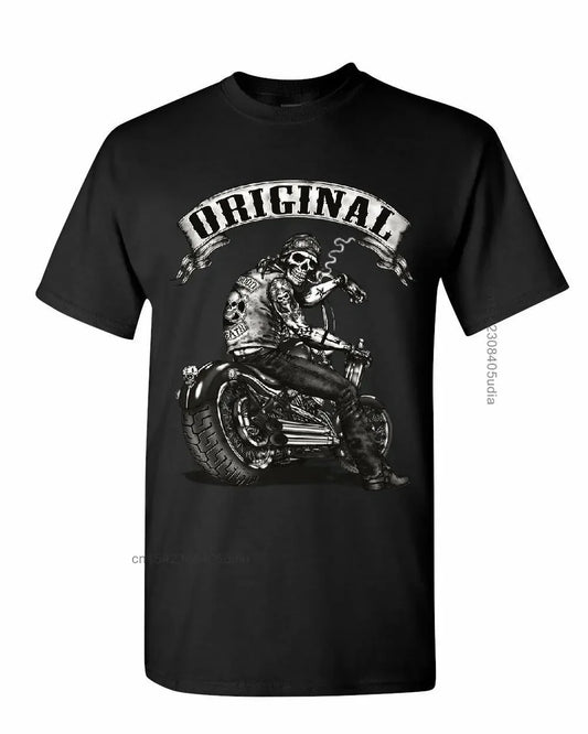 Original Biker Skull T-Shirt FM