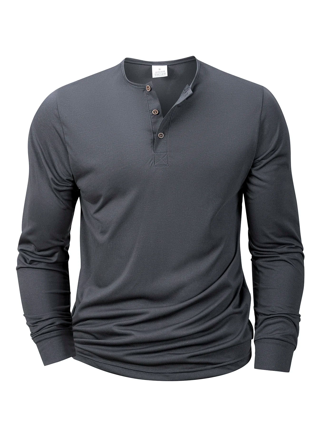 Men’s Long Sleeve Neck T-Shirt FM