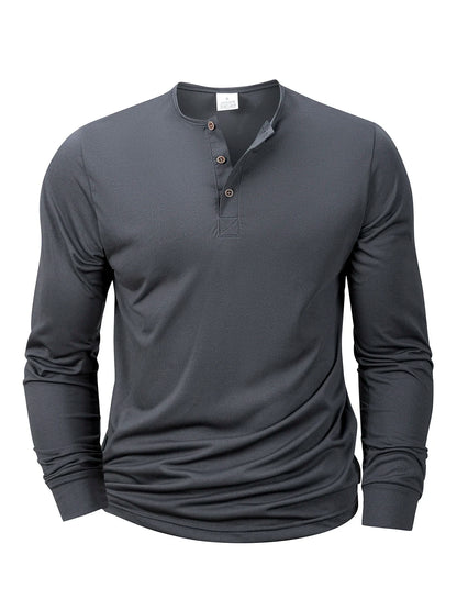 Men’s Long Sleeve Neck T-Shirt FM