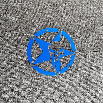 Skull Fuel Tank Stickers FM