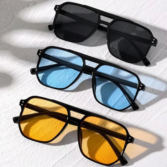 Sunglasses Men Square Shades FM