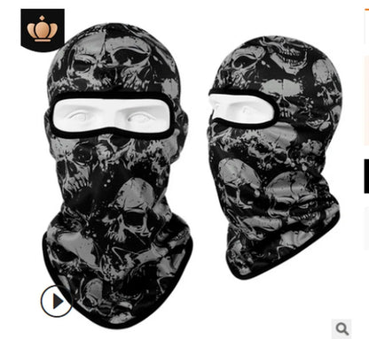 Balaclava UV Protection Skull FM