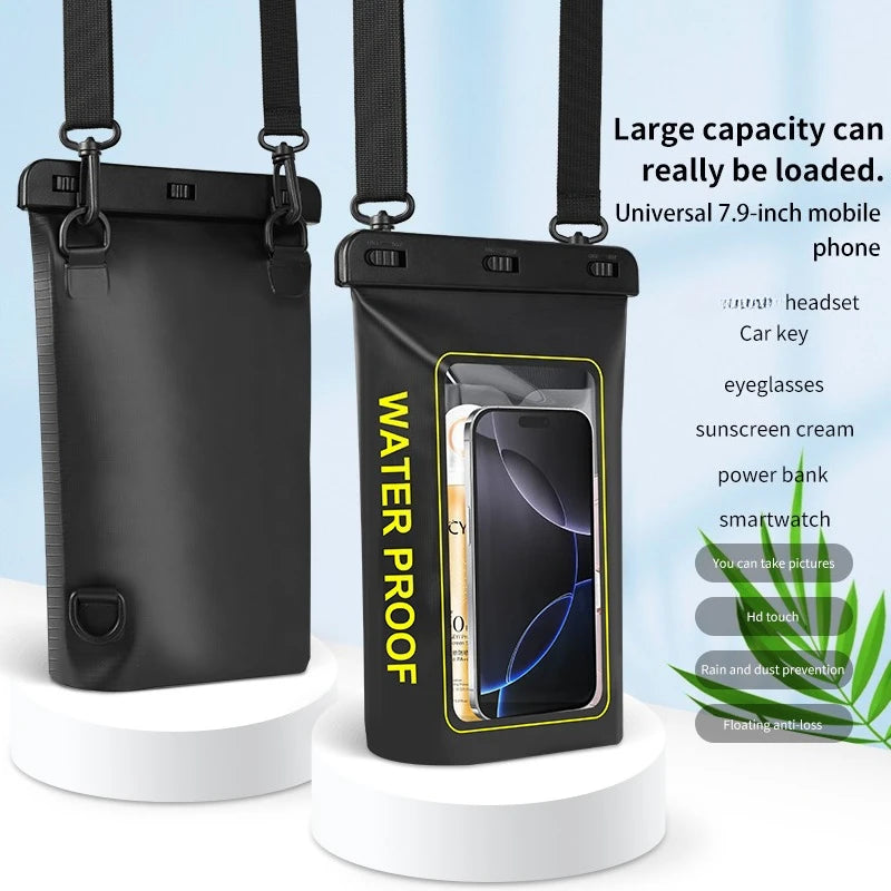 Waterproof Bags Touch Screen Phone Storage FM