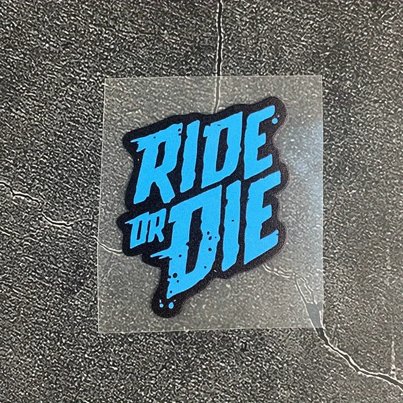 Ride or Die Bicycle Sticker FB