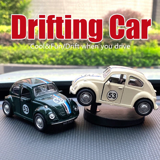 Retro "Drifting Car" Dashboard Ornament FC