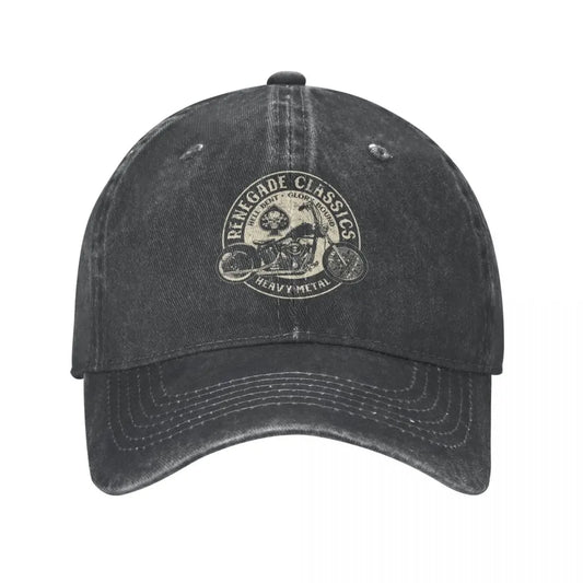 Motorcyclist Themed Cap FM