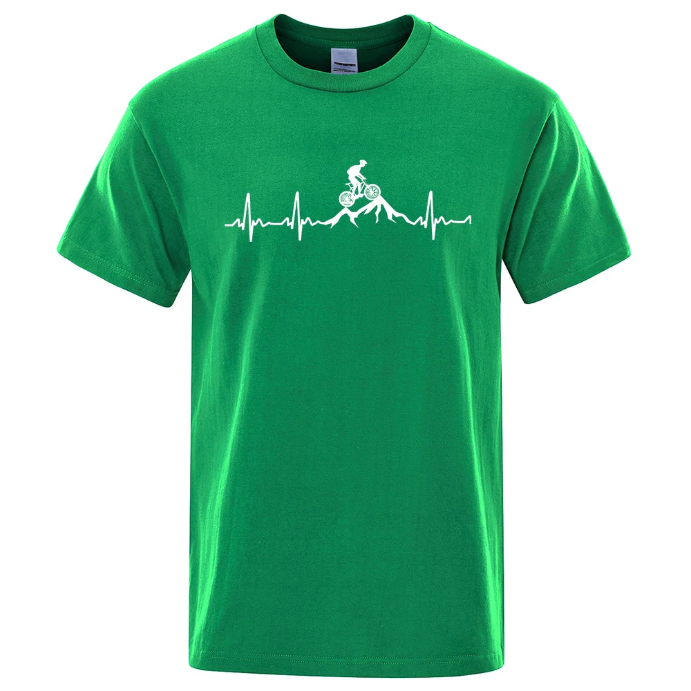 Heartbeat MTB Men T-Shirt FB
