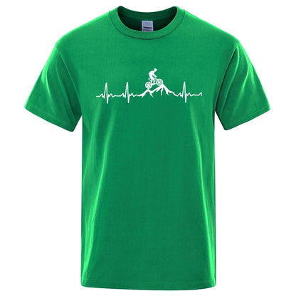 Heartbeat MTB Men T-Shirt FB
