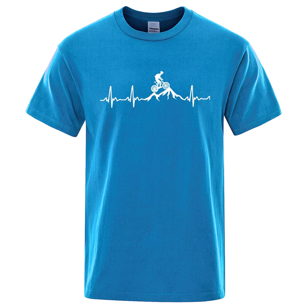 Heartbeat MTB Men T-Shirt FB
