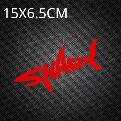 Reflective Shark Car Sticker FC