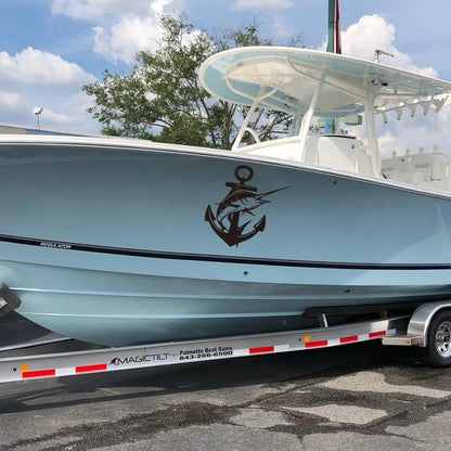 Anchor Fish Stickers Marine FM