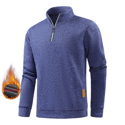 Autumn Men’s Half-Zip Sweatshirts FM