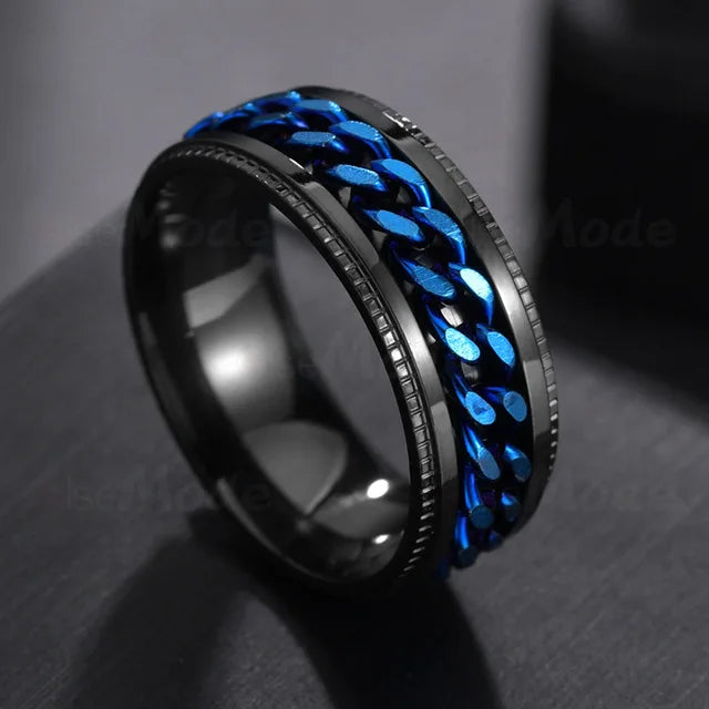 Rotatable Men Ring FM