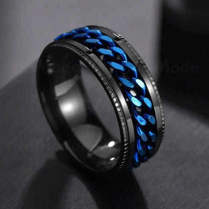 Rotatable Men Ring FM