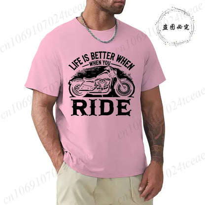 Ride Motorcycle T-Shirt FM
