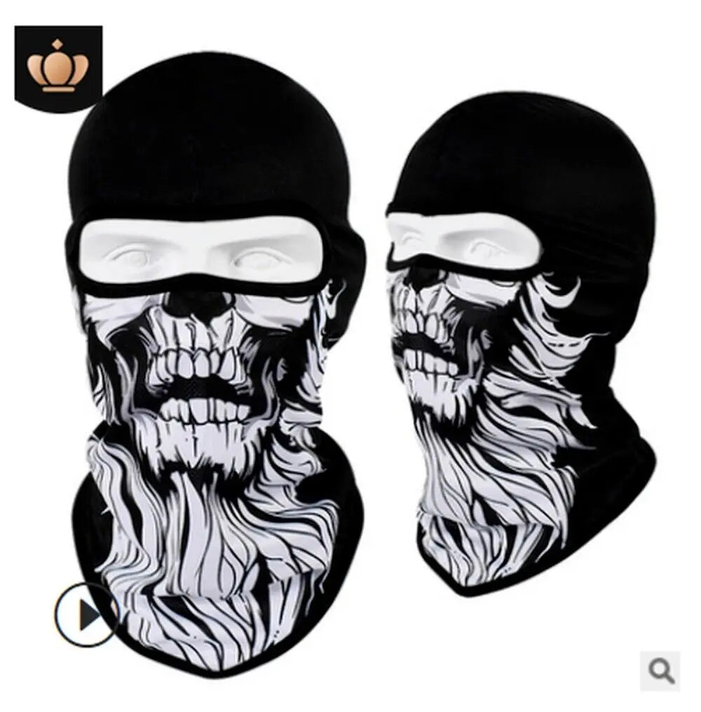 Balaclava UV Protection Skull FM