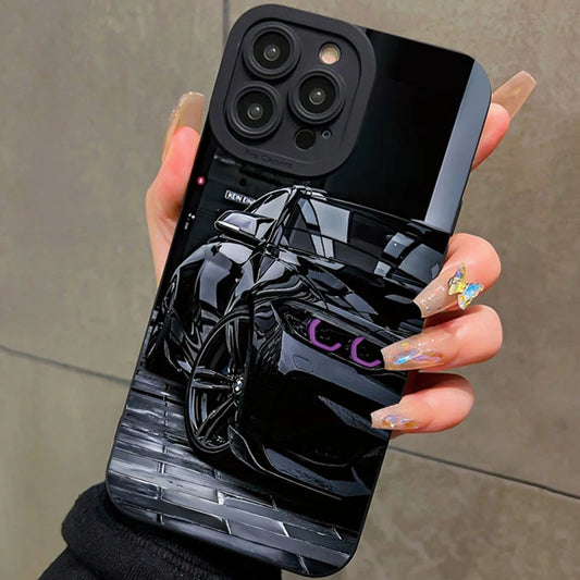 Luxury Sport Car Pattern iPhone Case FC