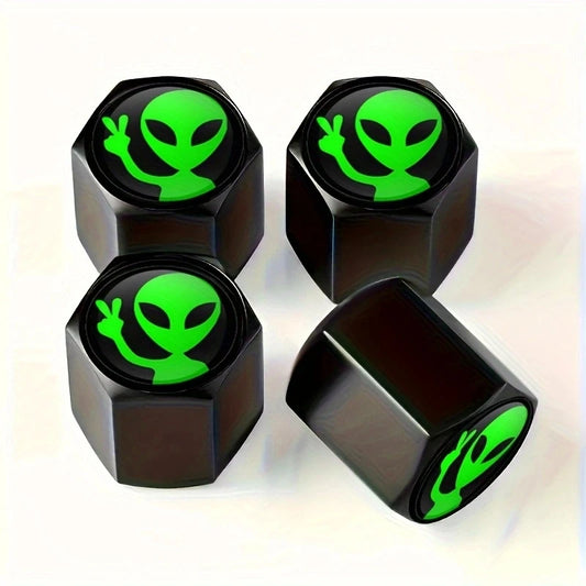Alien Tire Valve Stem Caps FC