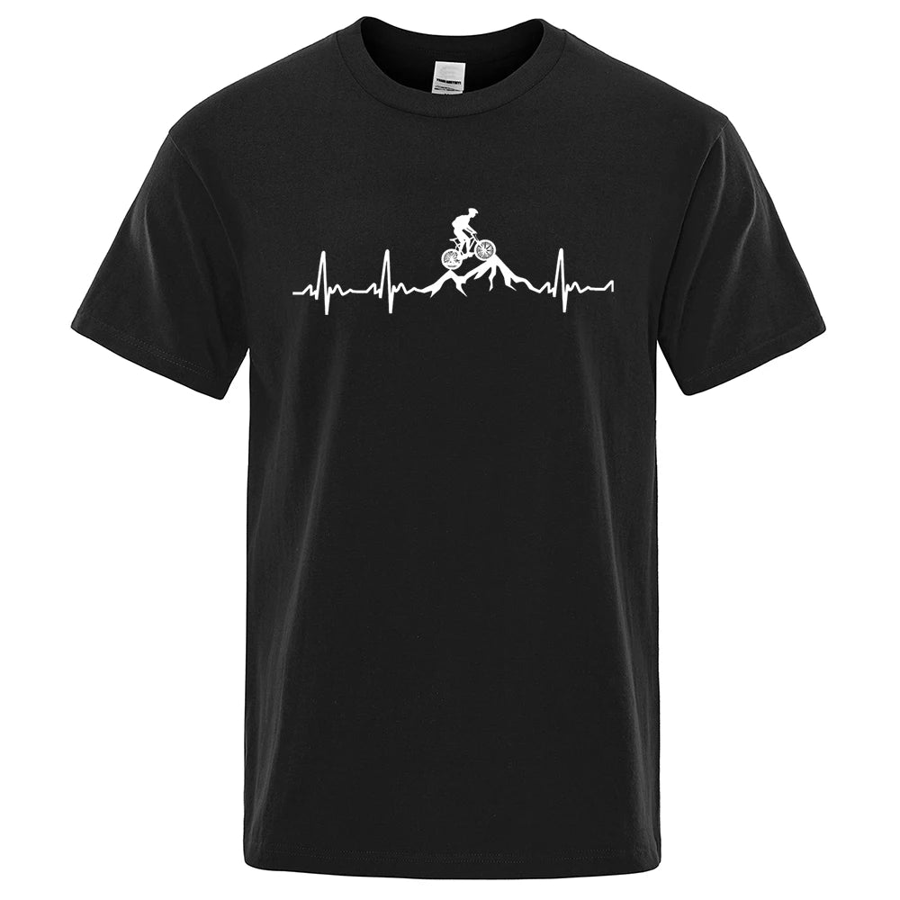 Heartbeat MTB Men T-Shirt FB