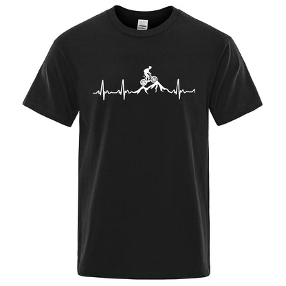 Heartbeat MTB Men T-Shirt FB