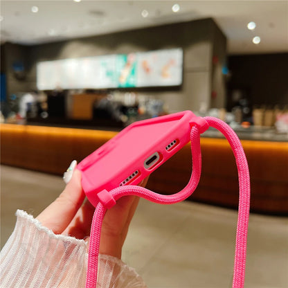 Silicone Crossbody iPhone Case FM
