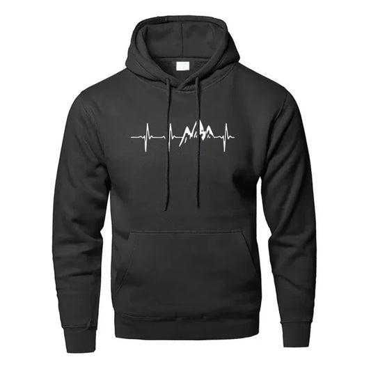 Heartbeat Mountain Sport Hoodie FM