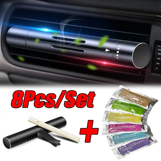 8Pc/Set Car Air Vent Perfume Sticks FC