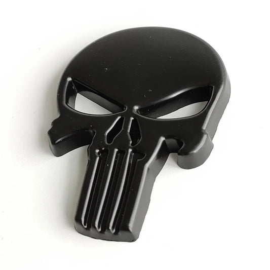 Punisher Skull 3D Metal Emblem FC