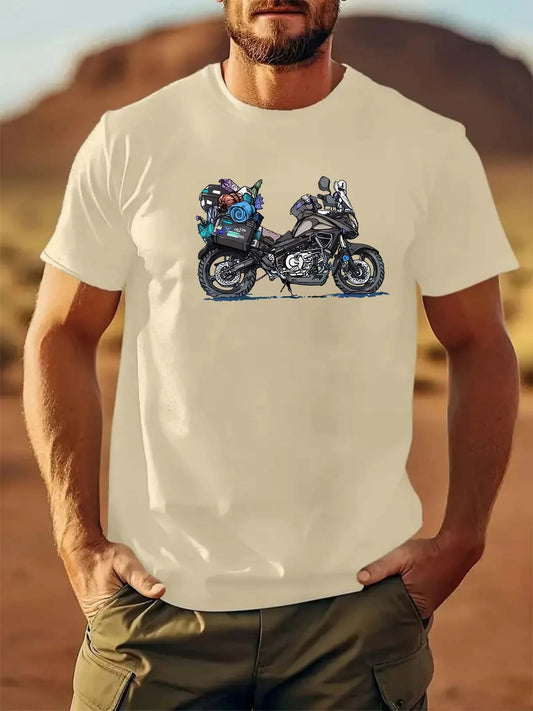 Motorcyclist Travel Cotton Shirt FM