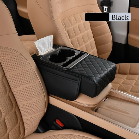 Leather Car Center Console Cushion FC