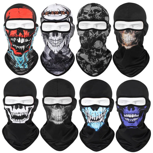 Balaclava UV Protection Skull FM