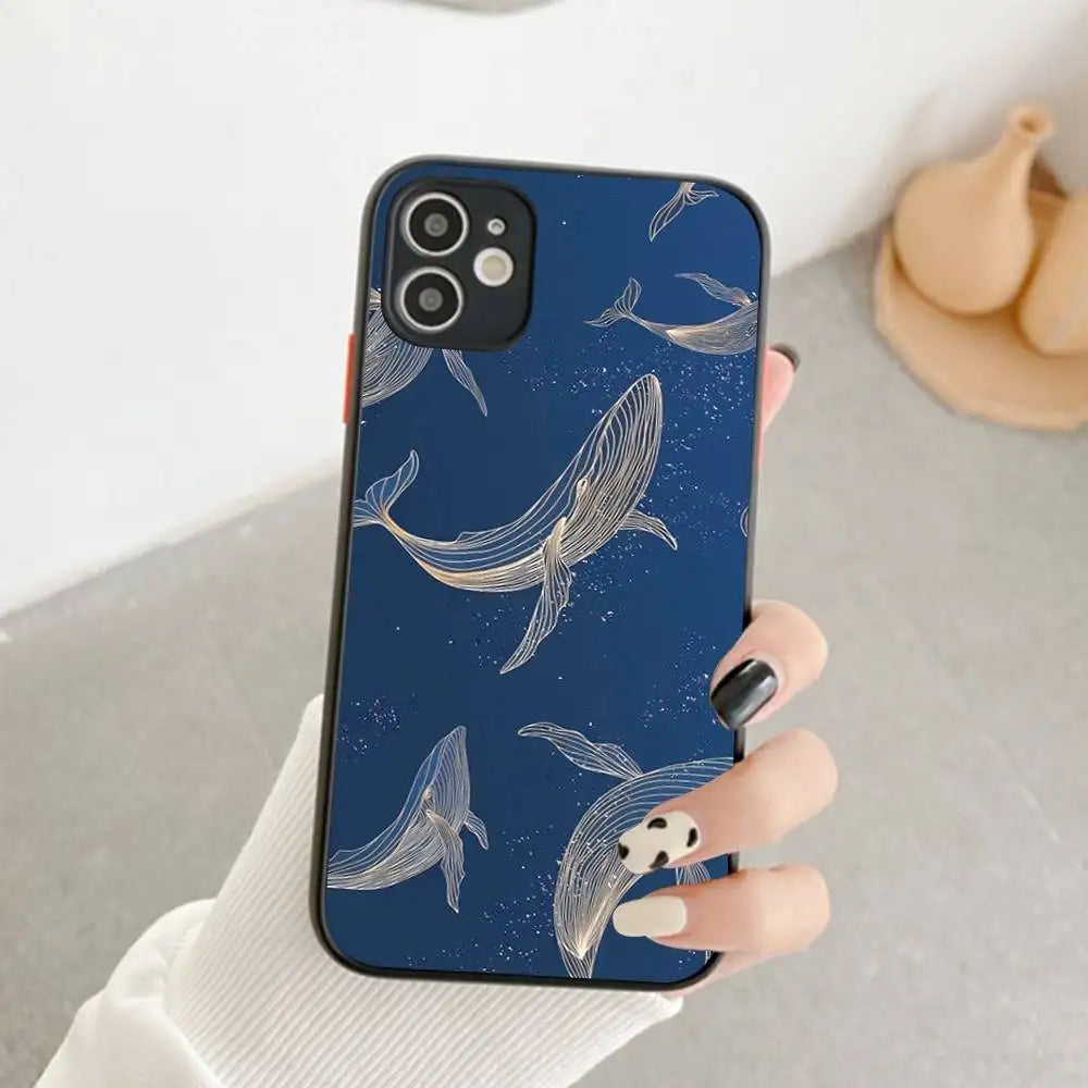 Marine Animal Whale Phone Case FM
