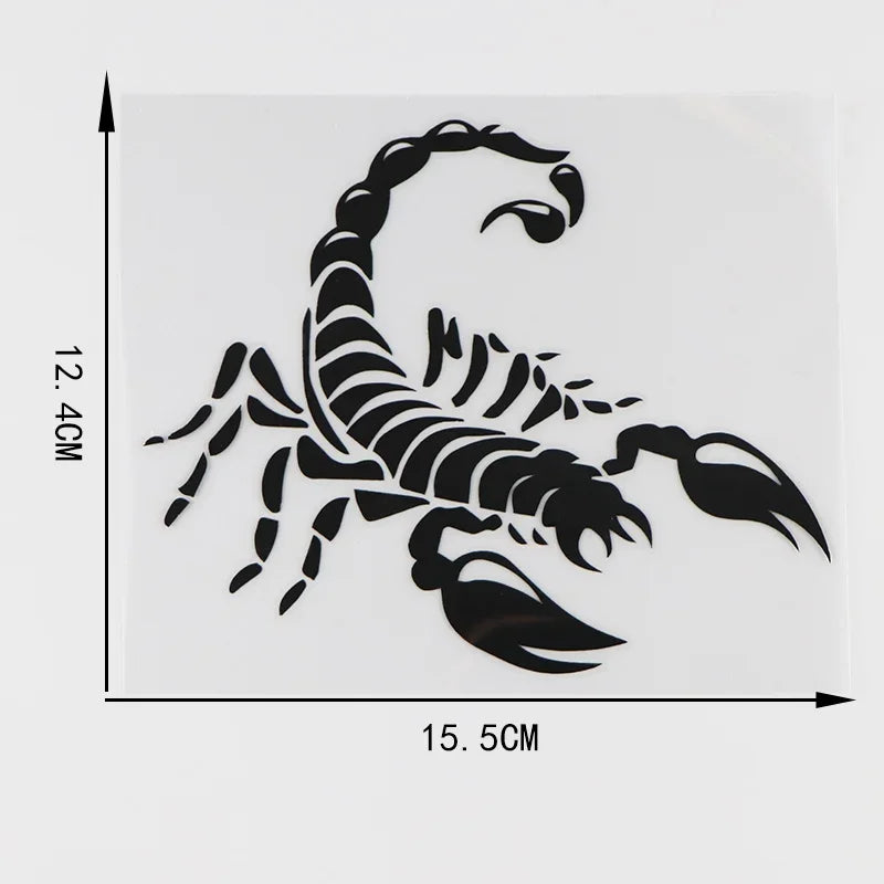 Scorpion Motorcycle Side Sticker FM