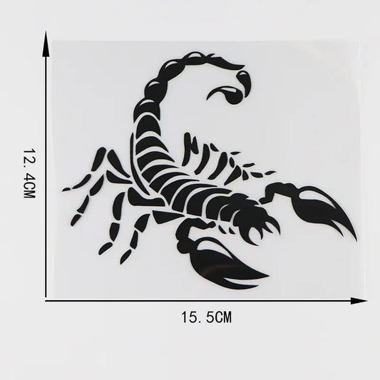 Scorpion Motorcycle Side Sticker FM