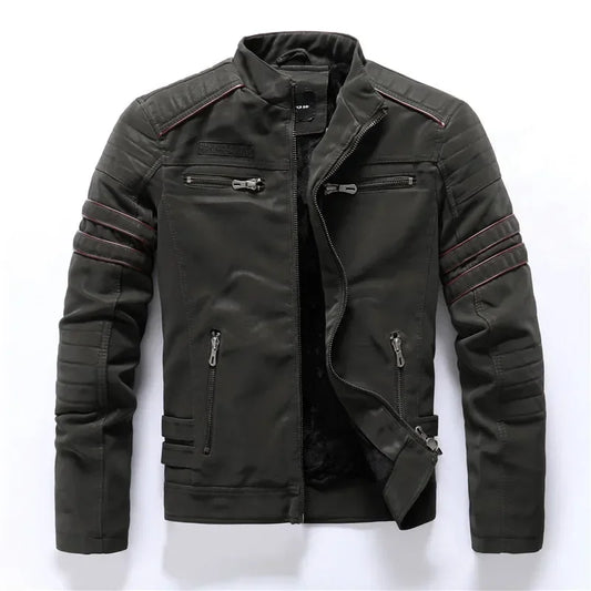 Warm Casual Motorcyclist Jacket FM