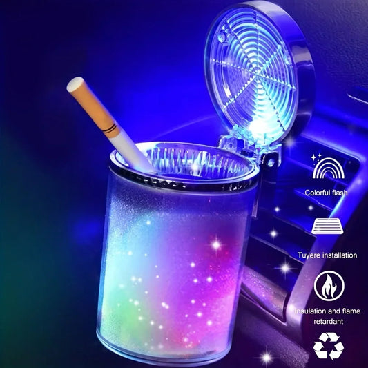 Portable LED Car Ashtray FC
