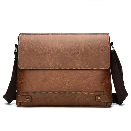 Briefcase for Men PU Leather FM