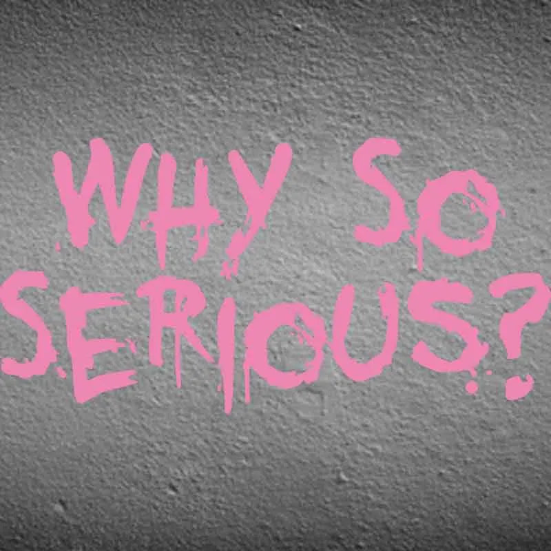 Why So Serious Stickers Motorcycle FM