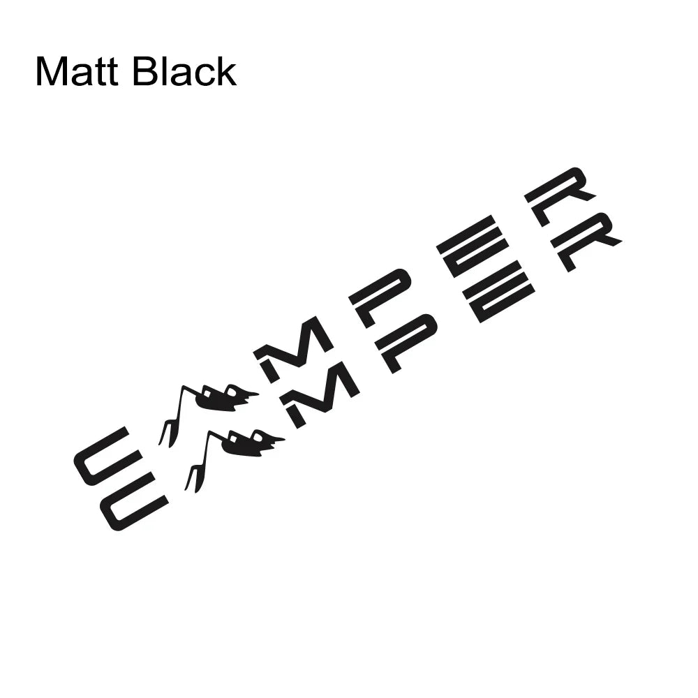 Camper Lettering Decal Collection MV