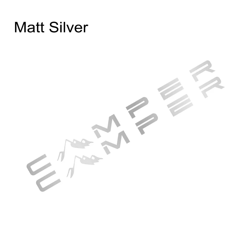 Camper Lettering Decal Collection MV