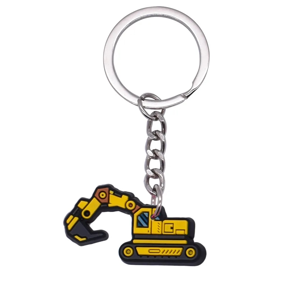 Construction Trucks Keychains TS