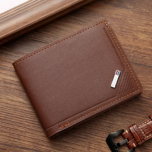 Men’s Foldable Leather Wallet FM
