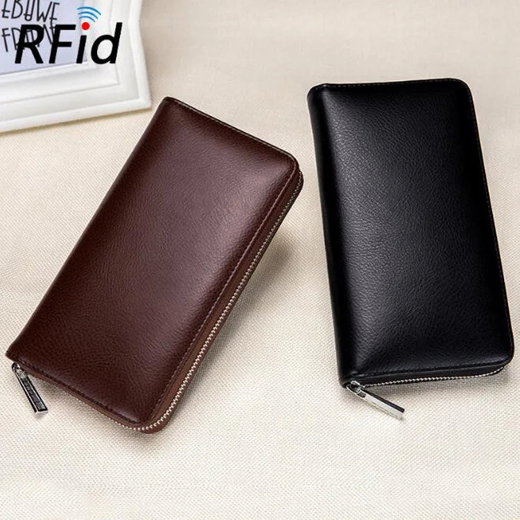 Men’s Long Leather Wallet FM