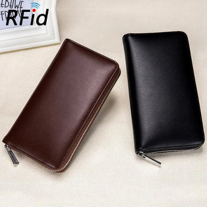 Men’s Long Leather Wallet FM