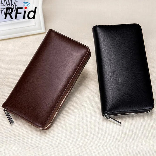 Men’s Long Leather Wallet FM