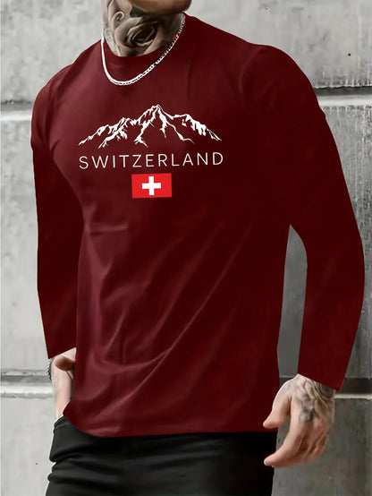 Switzerland Mountain Long Shirt FM